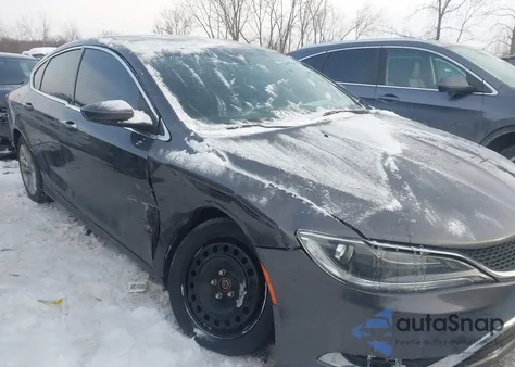 2015 Chrysler 200 Limited из США, поврежденный, VIN 1C3CCCAB2FN592801